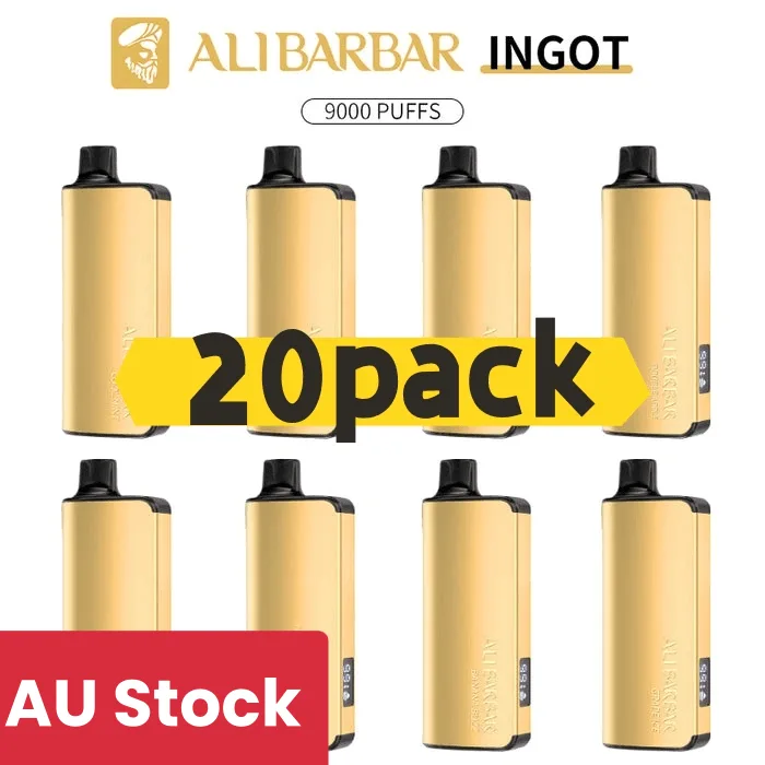 Alibarbar Ingot 9000 puffs disposable vape flavours