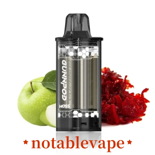 risks of vaping - Gunnpod moss Double Apple Shisha