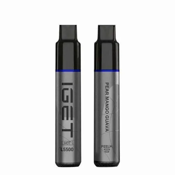 iget. - IGET HOT 5500 Puffs Pear Mango guava