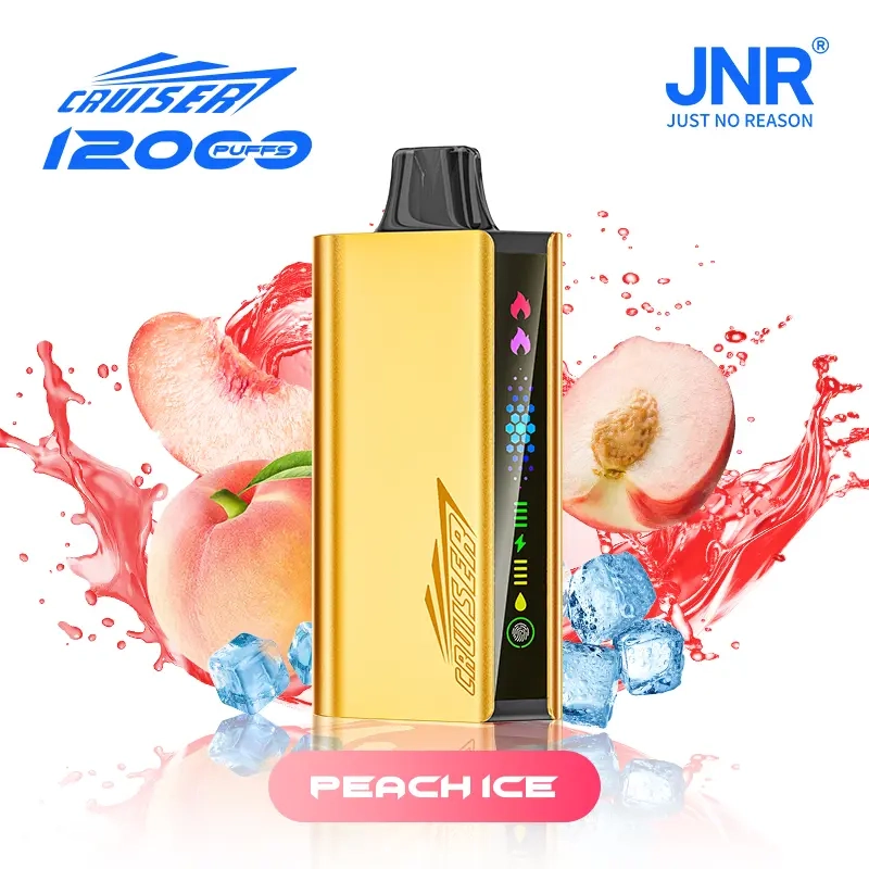 vape king jnr cruiser 12000 puffs peach ice