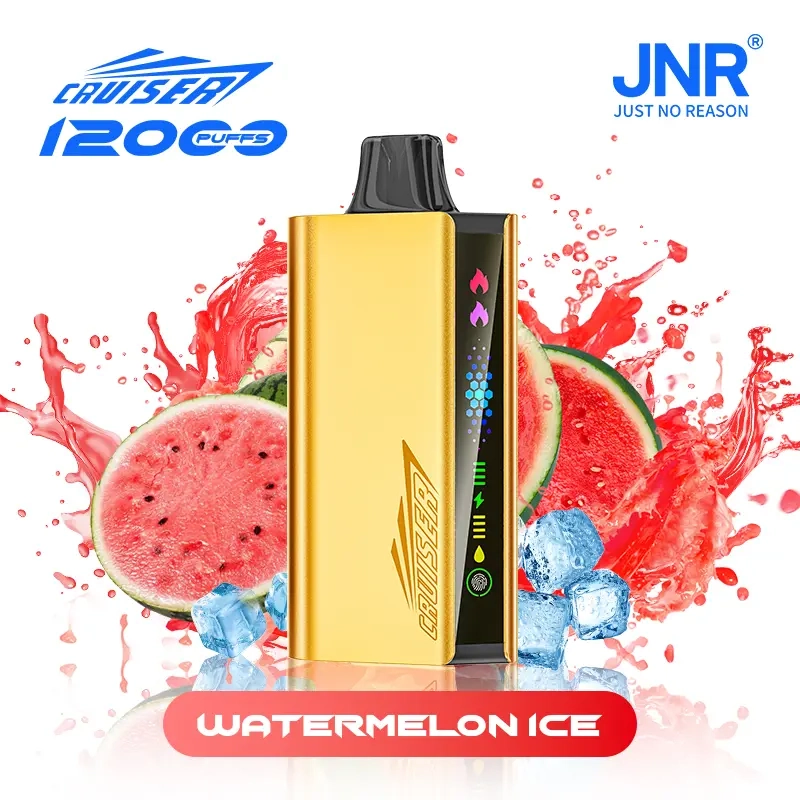 is vaping better than smoking - JNR Cruiser 12000 Puffs Watermelon Ice premium vape device
