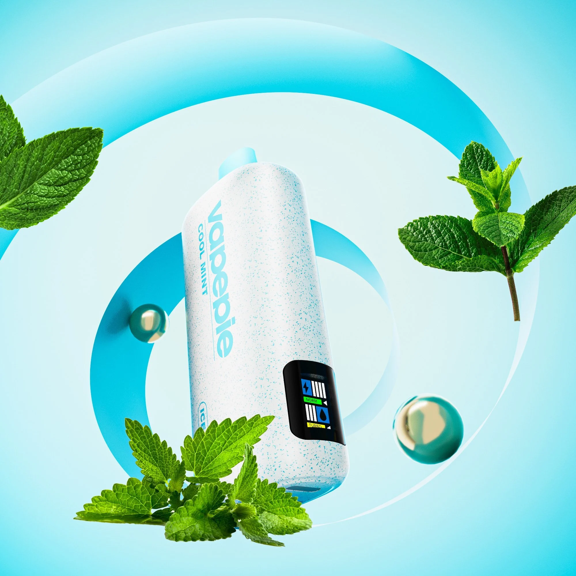 best online vape store australia - Vapepie Powergo 9800 Puffs Cool Mint disposable vape