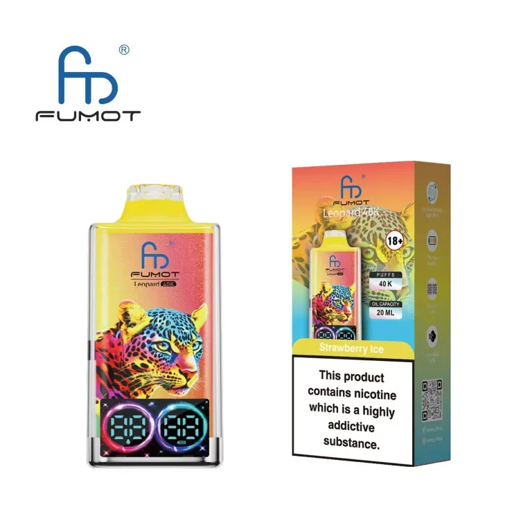 melbourne vapes Fumot Leopard 40k LED display